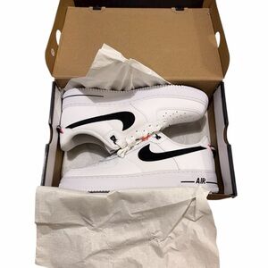 Nike Air Force 1 ’07 LV8 White/Black Bright Crimson HV9509‑100 Size 13 US New